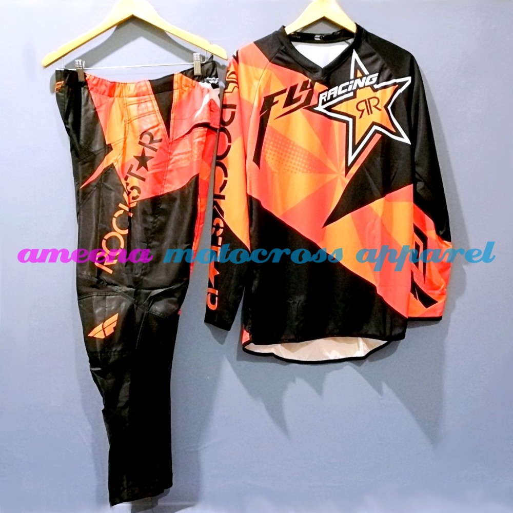 Jerseyset Motocross - Jersey Trail Cross - Gearset Motocross - Jersey &amp; Celana  Fullprint - 014