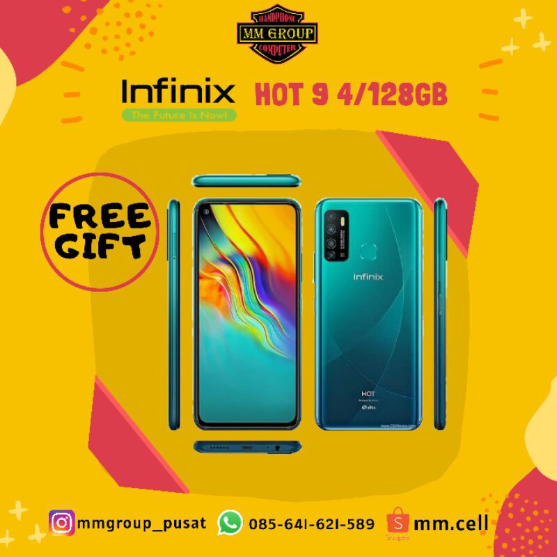 HP INFINIX HOT 9 RAM 4/128GB