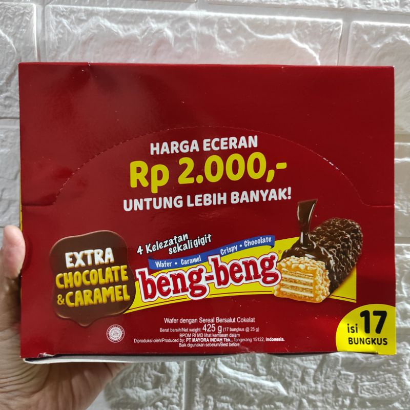 

Beng-Beng / BengBeng Wafer Caramel Crispy Chocolate - 1Dus