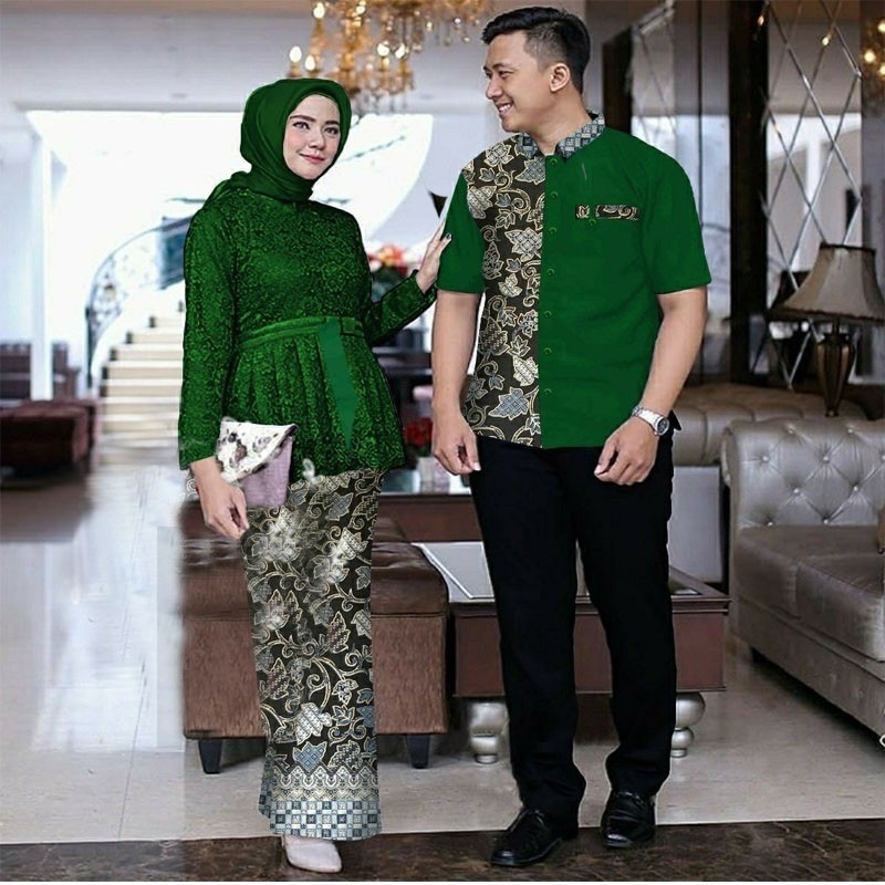 JC/ZR CP sherina / Baju pasangan Batik Terbaru / Couple Kondangan 149.000