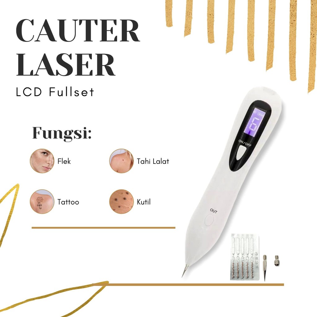 laser penghilang flek tai lalat tatto kutil tato flek mole removal