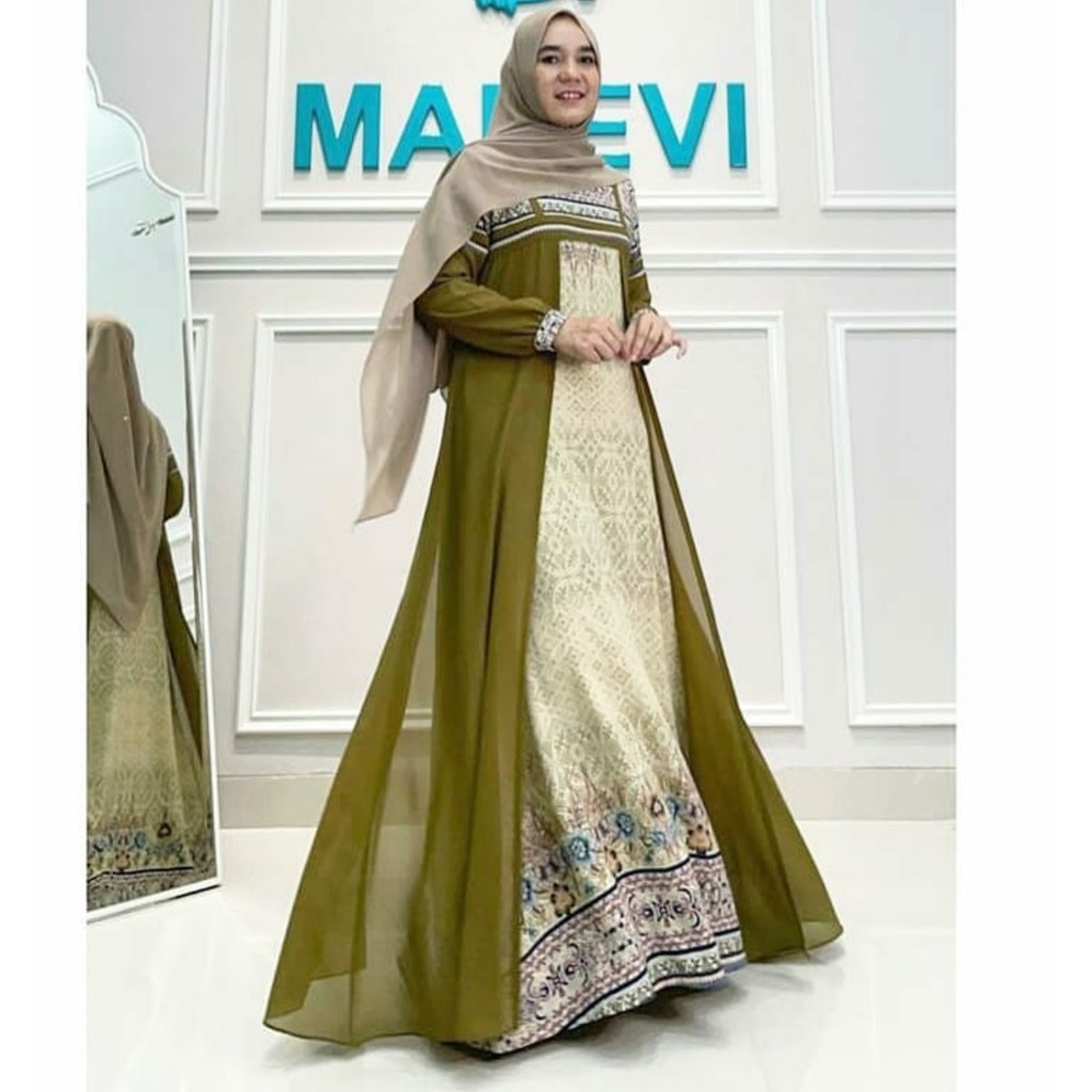 GAMIS WANITA AZURA Dress by MAREVI Official ORI #52