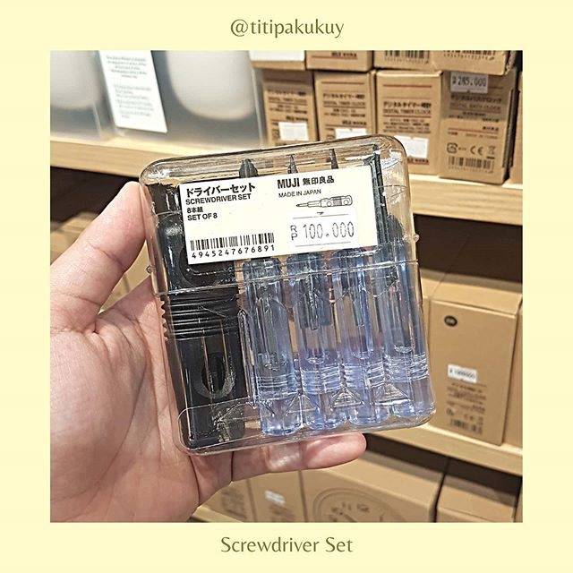Jual Screwdriver Set MUJI (8 Obeng) Shopee Indonesia