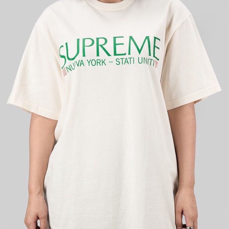 Supreme Nuova York Natural Tee