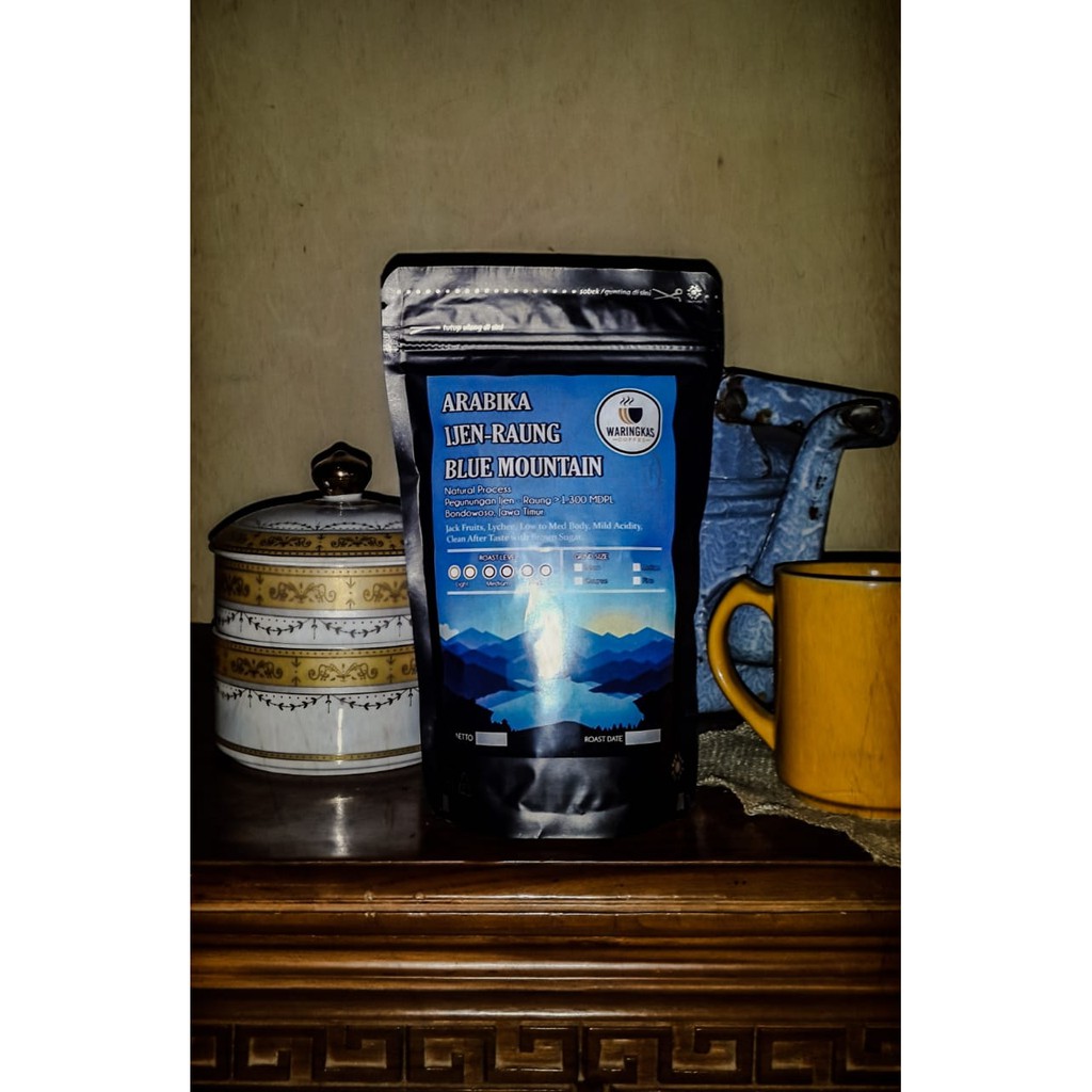 

KOPI ARABIKA/ARABICA IJEN-RAUNG BLUE MOUNTAIN NATURAL 200 GRAM