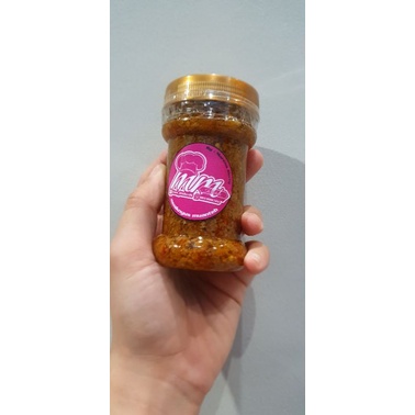 

Sambal Baby Cumi Sedang, Extra Pedas, dan Sambal Tengiri Pedas
