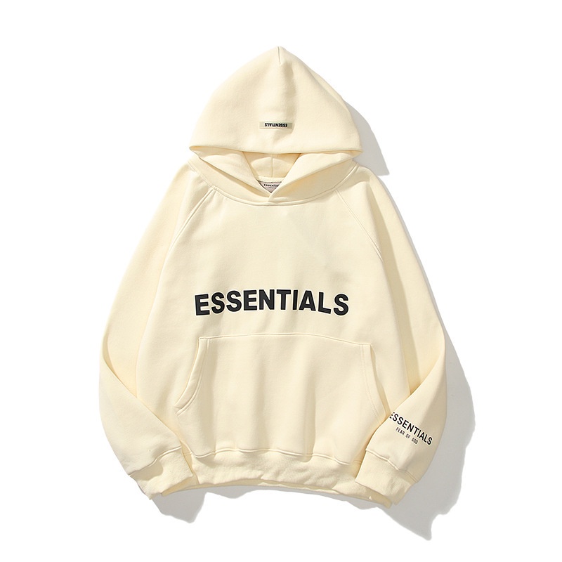 #Sisjuly# Jaket Sweater Garis Ganda Wanita Baru Huruf Merek Tide Hoodie Pria dan Wanita