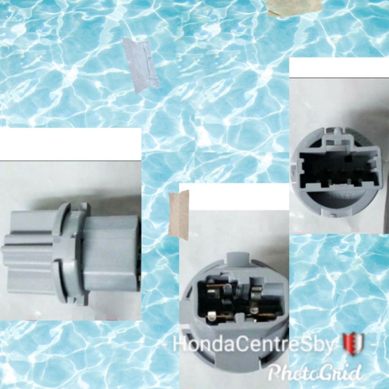 Soket / Socket Bohlam Lampu Rem / Stop Untuk Mobil Honda City Z