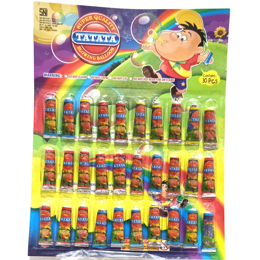 Mainan balon tiup - Mainan balon tiup jadul - Balon Tatata Jumbo