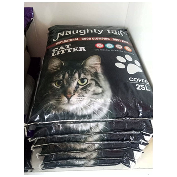 Pasir Kucing Gumpal Murah 25LT / 20KG GOJEK GRAB ONLY cub kit bentonite naughty tail