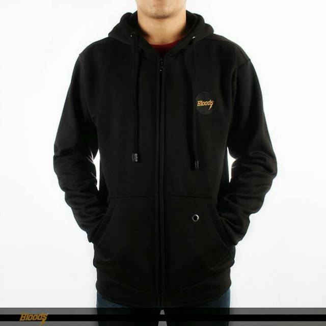 Jaket Sweater BLOODS Hodie Zipper 5 Varian Warna