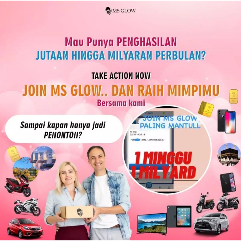 Join Reseller Ms Glow 12 Paket Wajah| Join Reseller Ms Glow Id Card Resmi