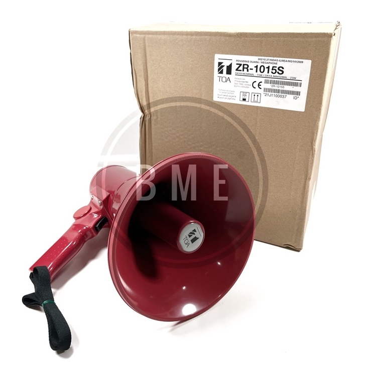 Megaphone TOA ZR 1015 S (15w + Sirine ) original