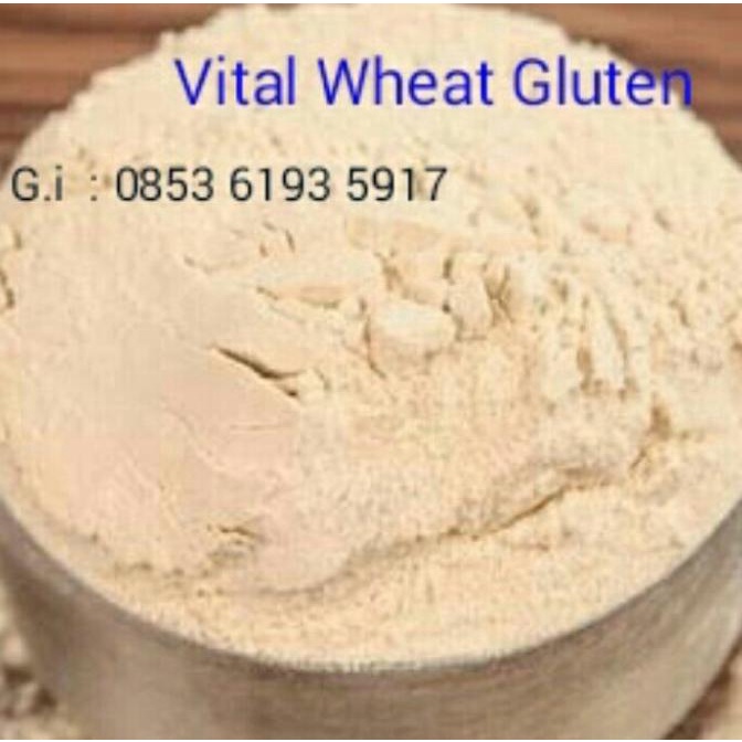 

TERMURAH Vital Wheat Gluten Halal - 1kg / Tepung Gluten Organik