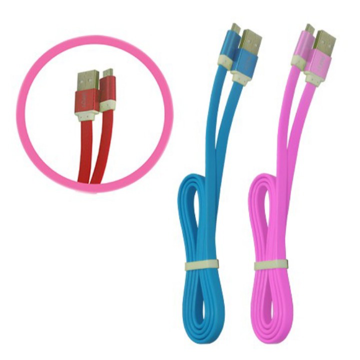 Kabel Charger Data Universal Jaws Warna Iphone5 Samsung Oppo ViVo Xiaomi Realme