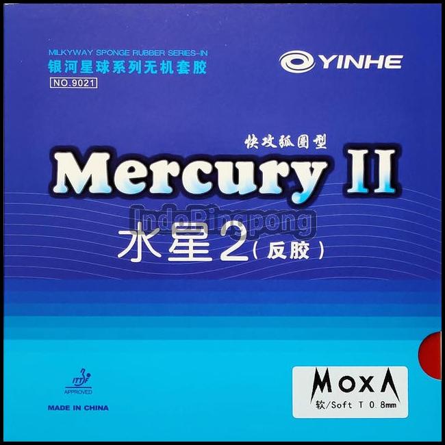 Yinhe Mercury Ii (Tipis) ~ Rubber Karet