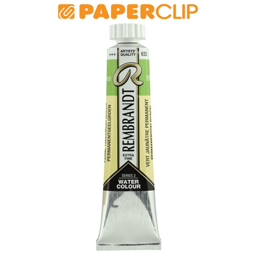 

WATERCOLOR REMBRANDT 05046330 20ML S2 PERMANENT YELLOWISH GREEN
