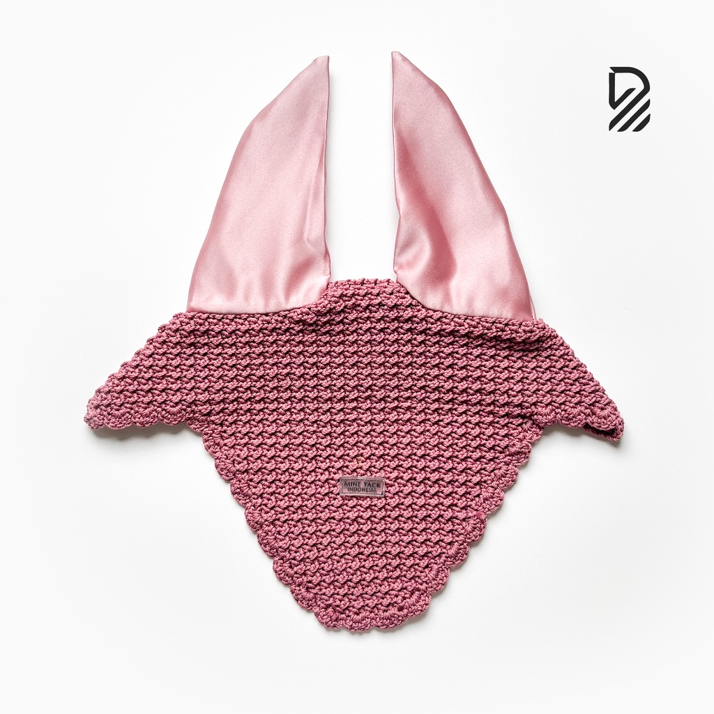 Mine Horse Earnet - Dusty Pink