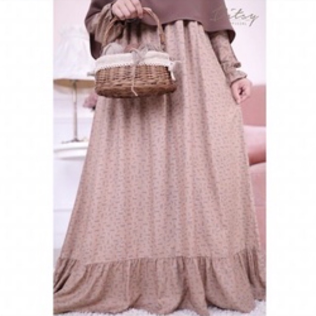 ❌JANGAN DI CO❌Runa mocca XL DITSY OFFICIAL Februari 2022