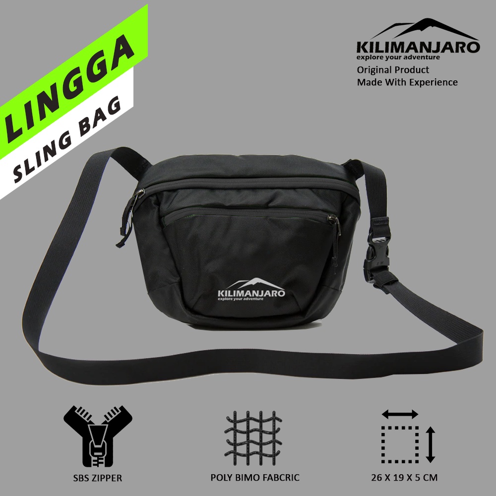 Tas Selempang Kilimanjaro Lingga - Sling Bag Kilimanjaro Lingga