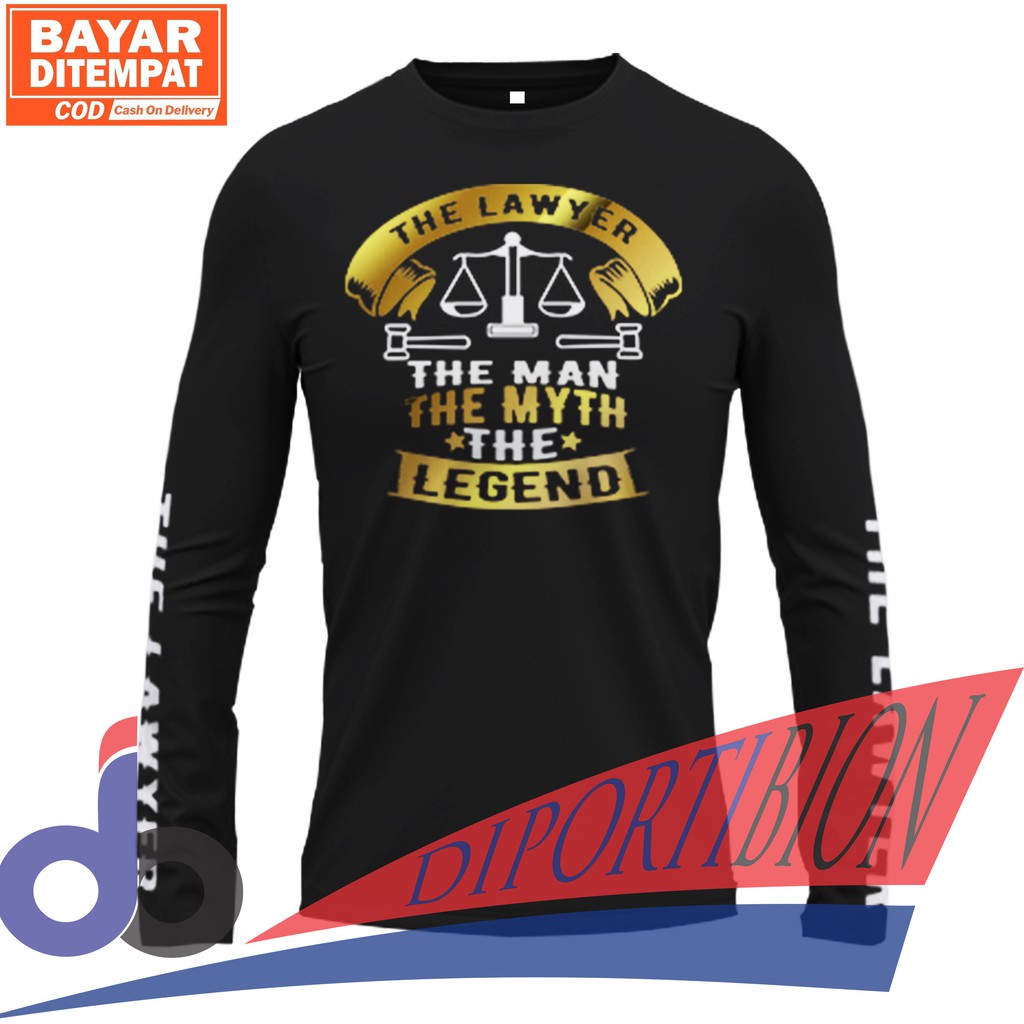 KAOS THE LAWYER / THE LAWYER THE MAN THE MYTH THE LEGEND / T SHIRT LAWYER / KAOS DISTRO LAWYER