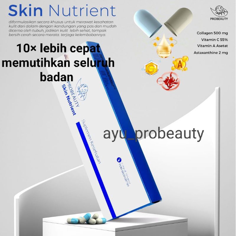 Probeauty Skin Nutrient - Vitamin Kulit - Pencerah Kulit Tubuh