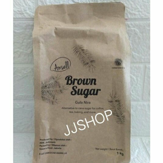 

BROWN SUGAR ANSELL/GULA AREN/GULA NIRA BUBUK/ RICOMAN BROWN SUGAR LIGHT 1KG