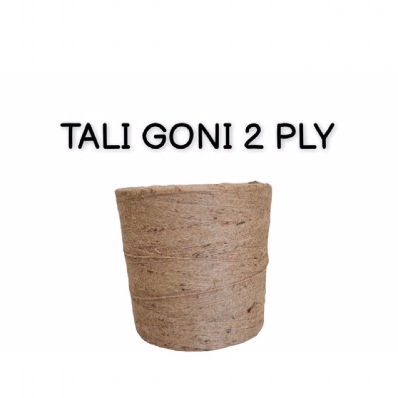 

Tali Rami /Goni ukuran 2 PLY Panjang ±50 Meter | Tali Goni Gulungan | Tali Rami Roll Murah | Tali Goni