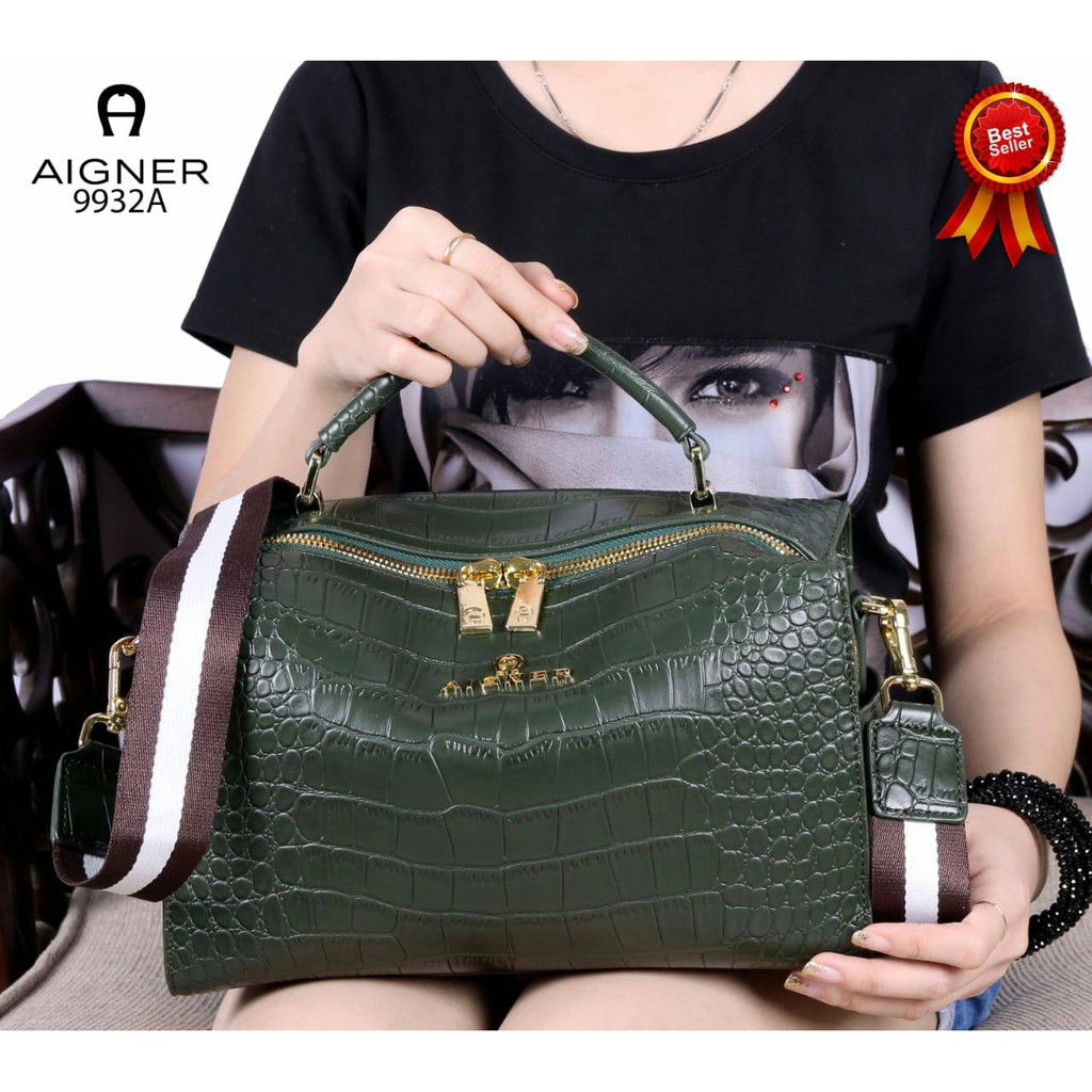 {TERMURAH} CAHAYA AMANAH Tas AIGNER Sheleen 9932A GROSIR TAS IMPORT TAS MURAH TAS BATAM TAS WANITA