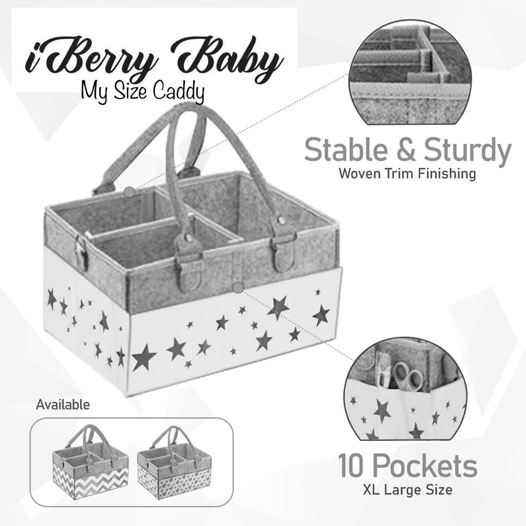 Iberry my size Caddy Motif tanpa Lid