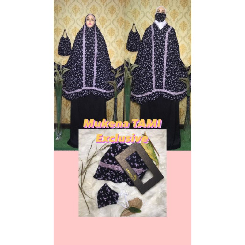 Mukena Silky Premium Ekclusive model 2In1