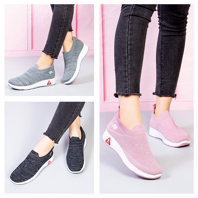 Batavia sepatu wanita murah rajut-1