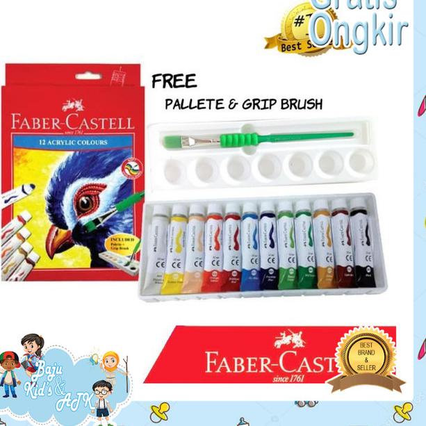 

➱ Cat Akrilik Faber Castell Tube 12 ml ✮