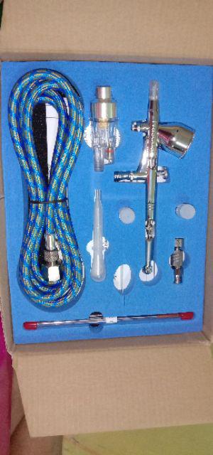 Nasedal Airbrush Spray Gun Double Action 9cc Diy Craft Cake Paint Art Spray Gun Nail Art