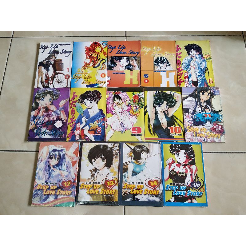 komik futari ecchi/ step up love story