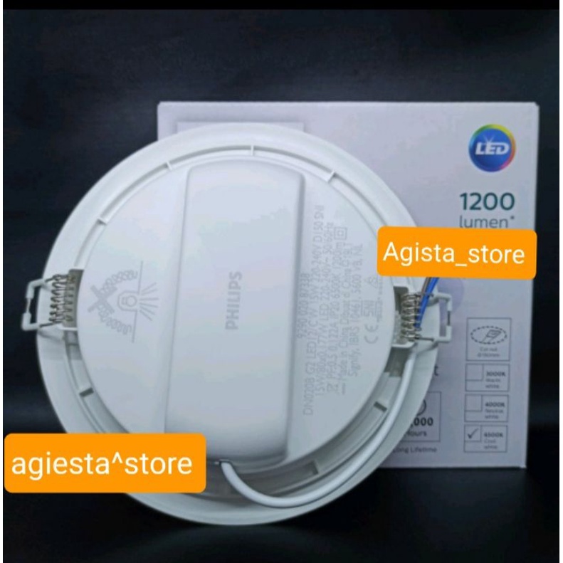 LAMPU PHILIPS DOWNLIGHT LED 14 WATT DN020B 6INCH