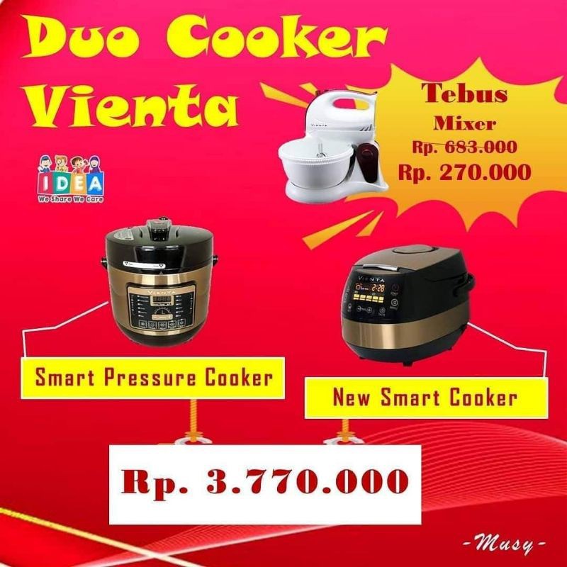 Jual Smart Cooker Vienta Shopee Indonesia