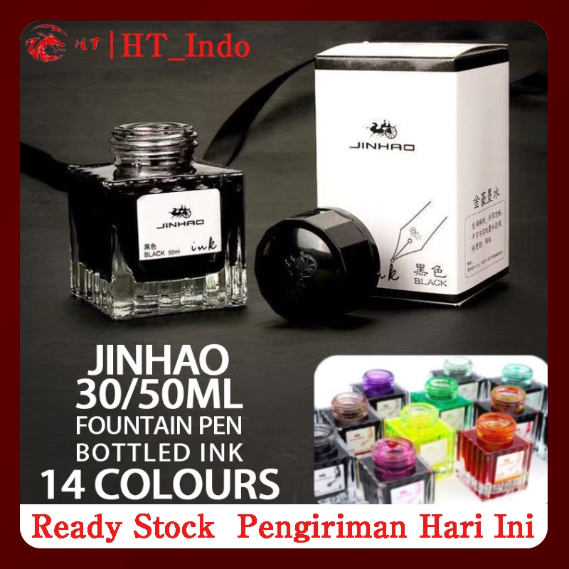 

Jinhao 5001 Pena Tinta 30/50 Ml Botol Tinta Pena Tahan Air Pena Pengaman