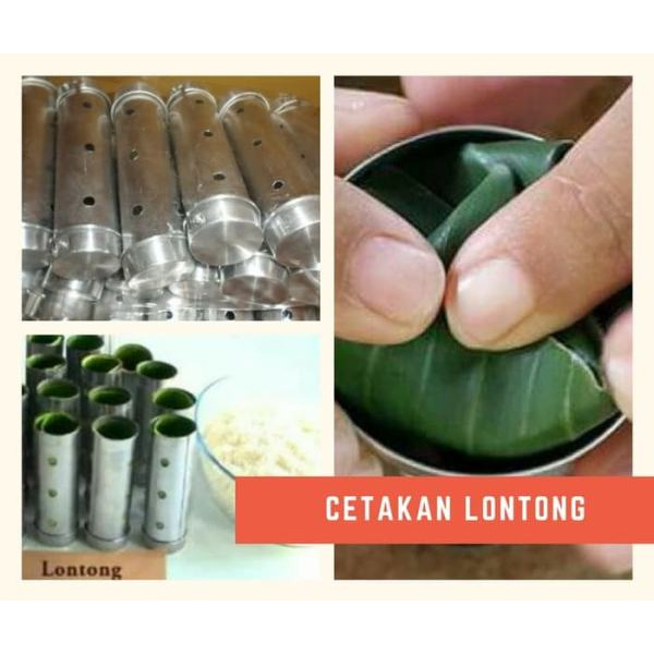 CETAKAN LONTONG ALUMUNIUM 4X15 Cetakan Lontong Bahan ALMUNIUM Anti Karat 15cm