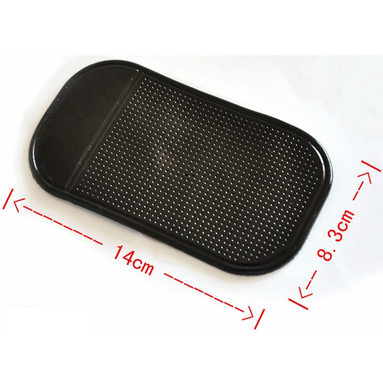 Super Sticky Pad Anti-Slip Mat Mobil - S-CMS-1101B - Black