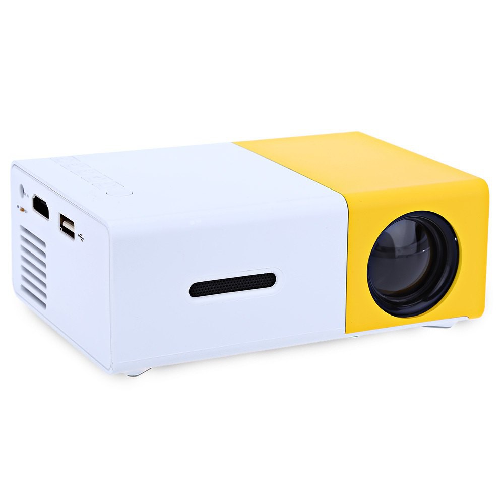 AKN88 -Super Mini Portable LED  Projector YG300 LCD Support 1080P 400 - 600 Lumens 320 x 240 Pixels