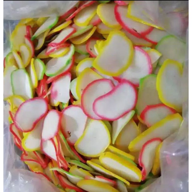 

Kerupuk Bawang warna warni