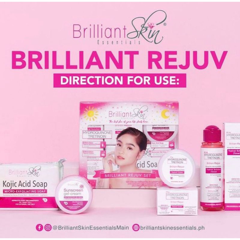 Ready Brilliant Rejuvenating Original 100% / Brilliant Rejuv Set Skincare