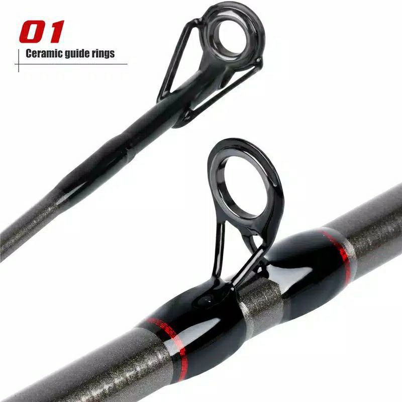 5-10LB Spinning Rod Casting Fishing Pole Joran Pancing 1.8M