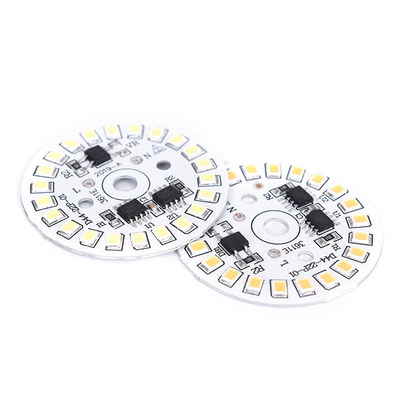 {LUCKID}LED Bulb Patch Lamp SMD Plate Circular Module Light Source Plate For Bulb Light