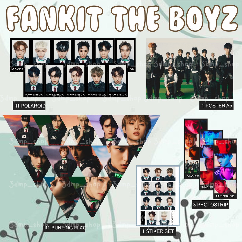 FANKIT  BUCIN THE BOYZ BE AWAKE ROAR