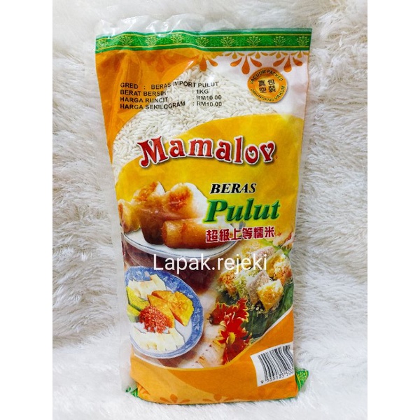 

Mamaloy Beras Pulut 1kg / Beras Pulut