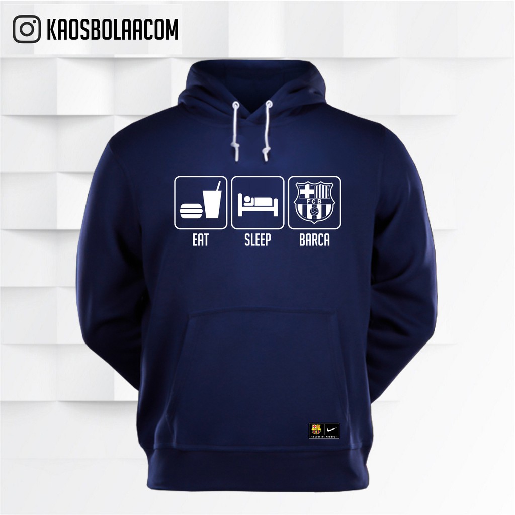 Hoodie Eat Sleep Barca
