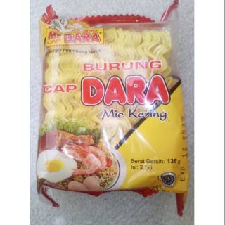 Burung Dara Mie Kering Pack 136gr Shopee Indonesia