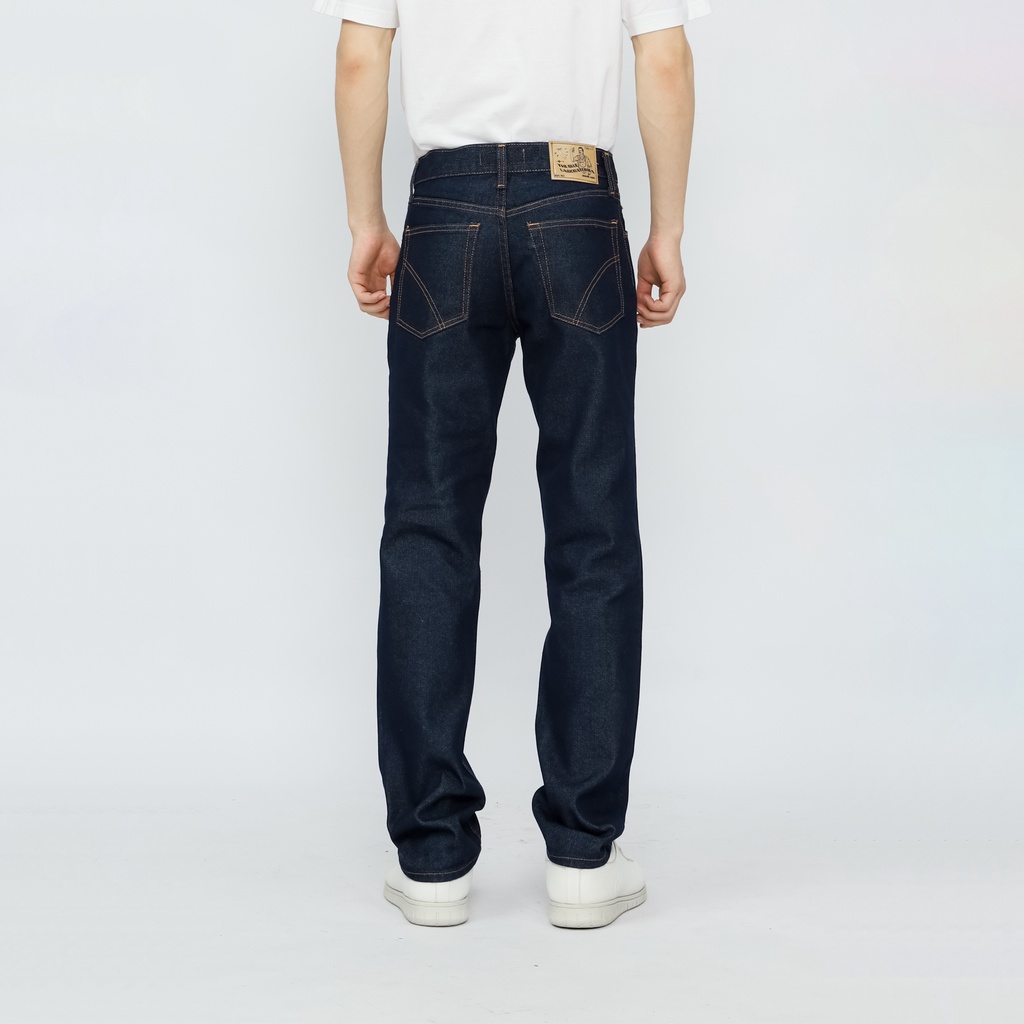 Fathco - Celana Jeans Reguler Basic Blue Garment